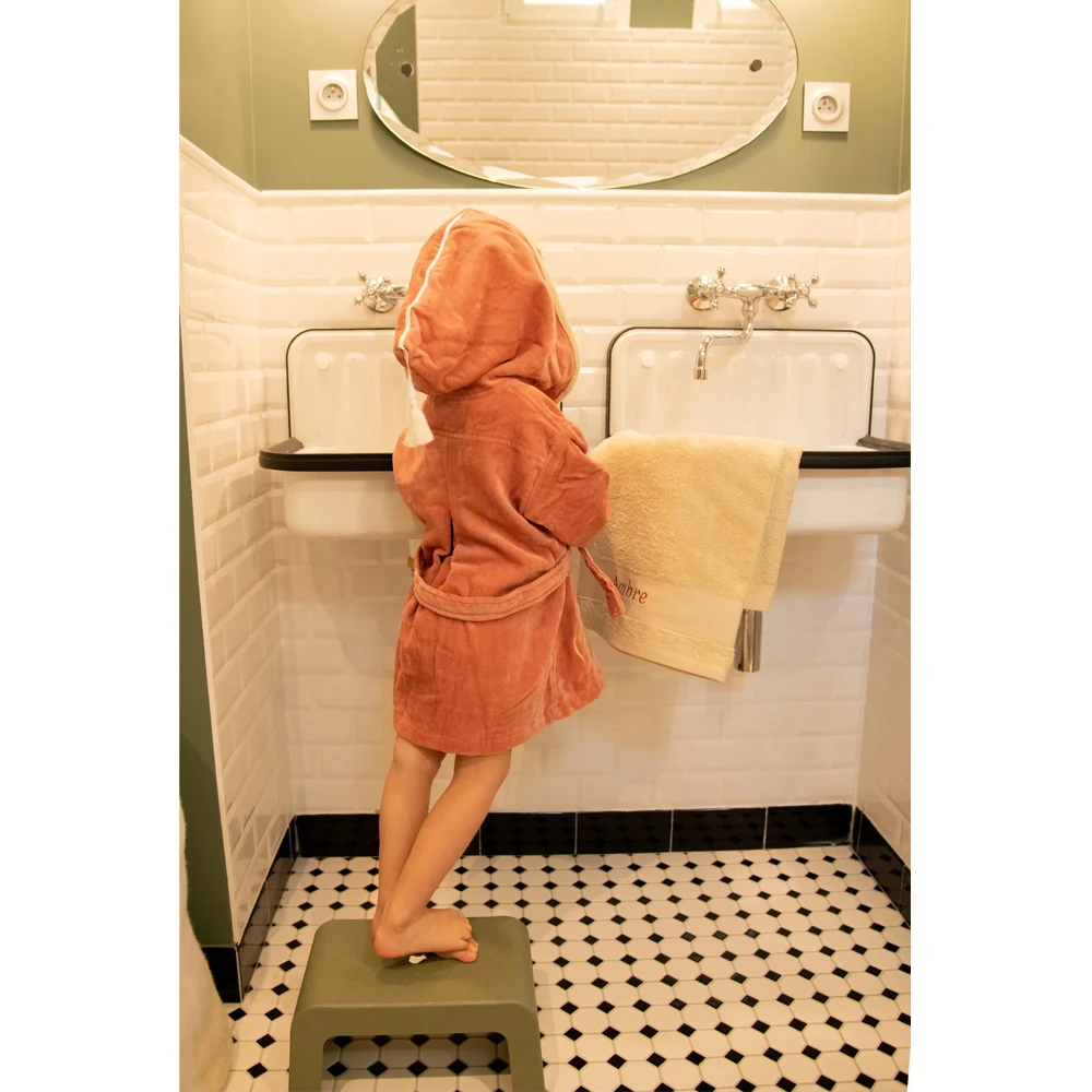 Peignoir Ecureuil Marsala 2-4 Ans De L'Oiseau Bateau 2 Peignoir Ecureuil Marsala 2-4 Ans De L'Oiseau Bateau – Image 2