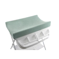 Lot De 2 Housse à Matelas à Langer Ecru/Vert Gris De Formula Baby -Bébé Produits Boutique 01165241 3