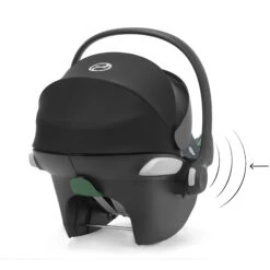 Trio Poussette Talos S + Aton B2 + Adaptateurs Deep Black De CYBEX -Bébé Produits Boutique 01165809 7