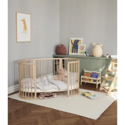 Sleepi™ Extension Pour Lit V3 Naturel De Stokke® 7 Sleepi™ Extension Pour Lit V3 Naturel De Stokke® -Bébé Produits Boutique 01167716 4