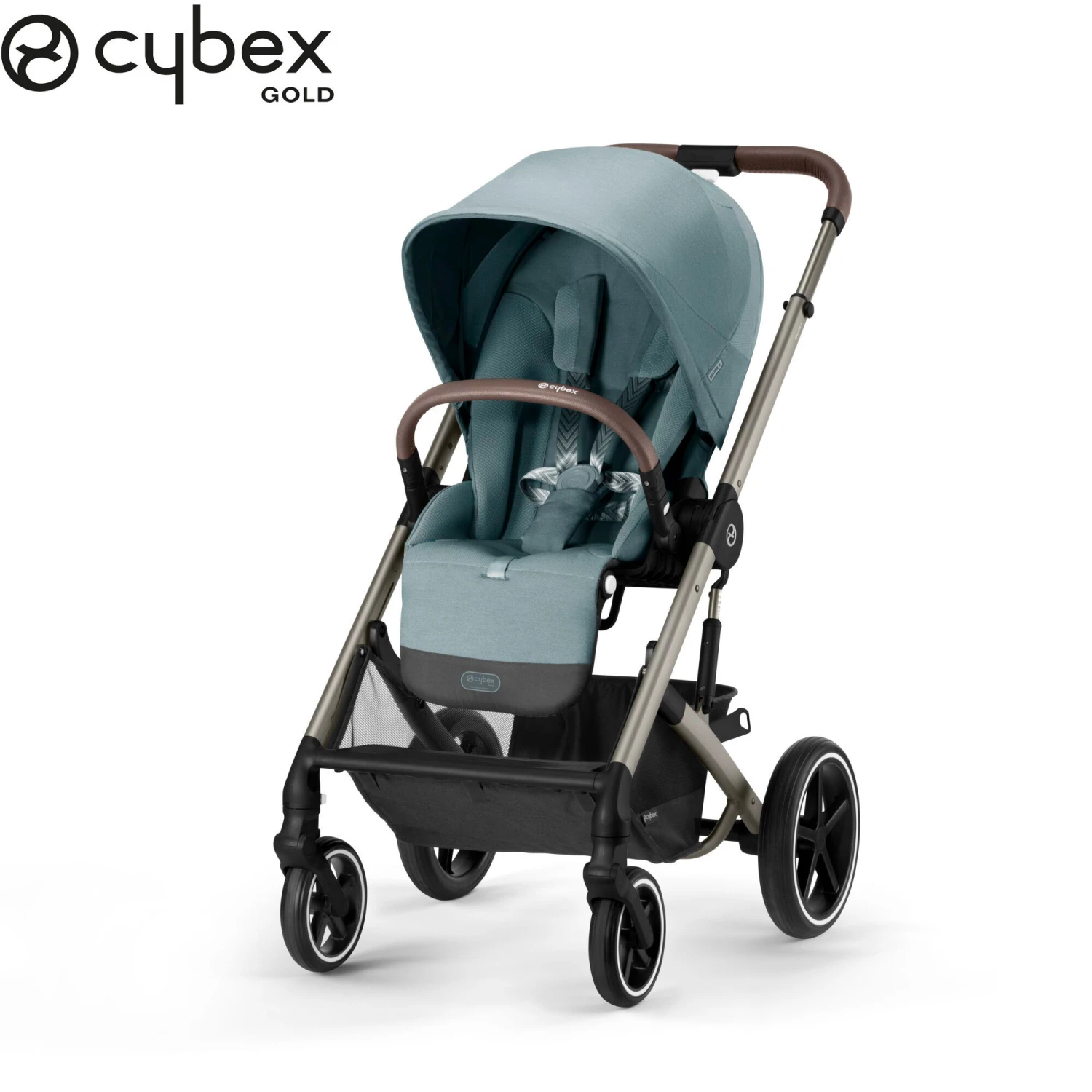 Poussette Balios S Lux Châssis Taupe - Sky Blue De CYBEX 1 Poussette Balios S Lux Châssis Taupe - Sky Blue De CYBEX