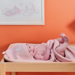 Alice & Pomme Cape De Bain Et Gant 75 X 75 Cm De Nattou -Bébé Produits Boutique 01169527 3