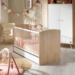 Access Tiroir De Lit 70x140 Bois Blanc De Sauthon Baby's Sweet Home -Bébé Produits Boutique 01169644 4