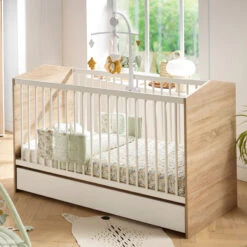 Cabanon Tiroir De Lit 70x140 Blanc De Sauthon Baby's Sweet Home -Bébé Produits Boutique 01169818 4