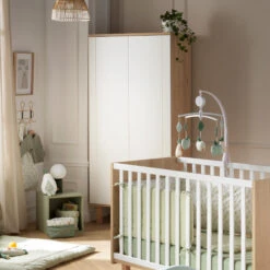Solène Armoire 2 Portes Blanc De Sauthon Baby's Sweet Home 6 Solène Armoire 2 Portes Blanc De Sauthon Baby's Sweet Home -Bébé Produits Boutique 01169830 3