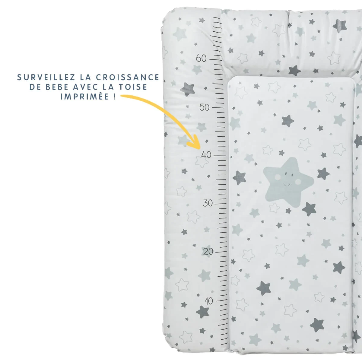 Matelas à Langer Confort Etoiles De Babycalin 2 Matelas à Langer Confort Etoiles De Babycalin – Image 2