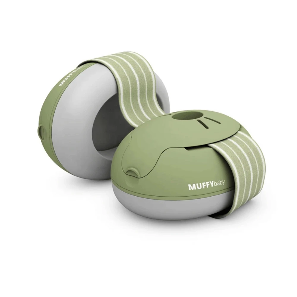 Casque Anti-bruit Muffy Baby Vert Olive De Alpine 1 Casque Anti-bruit Muffy Baby Vert Olive De Alpine