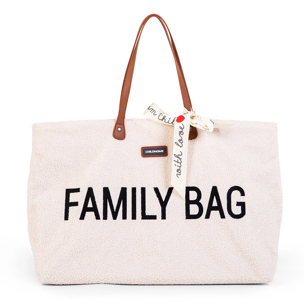 Teddy Family Bag Ecru De Childhome 1 Teddy Family Bag Ecru De Childhome