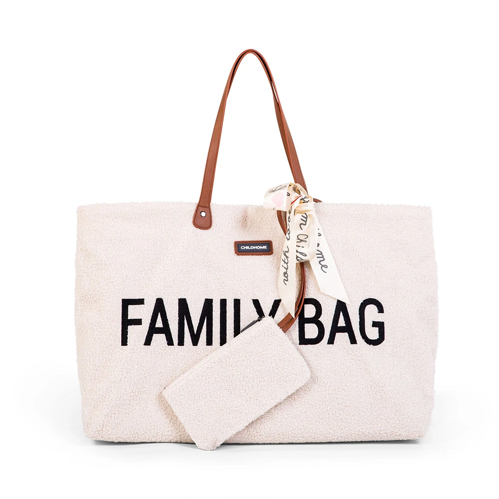Teddy Family Bag Ecru De Childhome 2 Teddy Family Bag Ecru De Childhome – Image 2