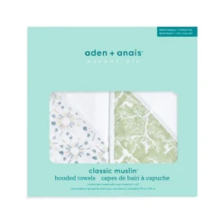 Lot De 2 Capes De Bain Harmony De Aden + Anais Essentials -Bébé Produits Boutique 01172664 3