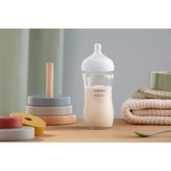 Lot De 2 Biberons Natural En Verre 3.0 240 Ml De Philips AVENT -Bébé Produits Boutique 01173008 4