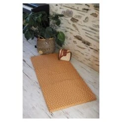 Matelas Bébé Pliant 3 Parties Camel Fleuri 60 X 120 Cm De Candide -Bébé Produits Boutique 01173101 7