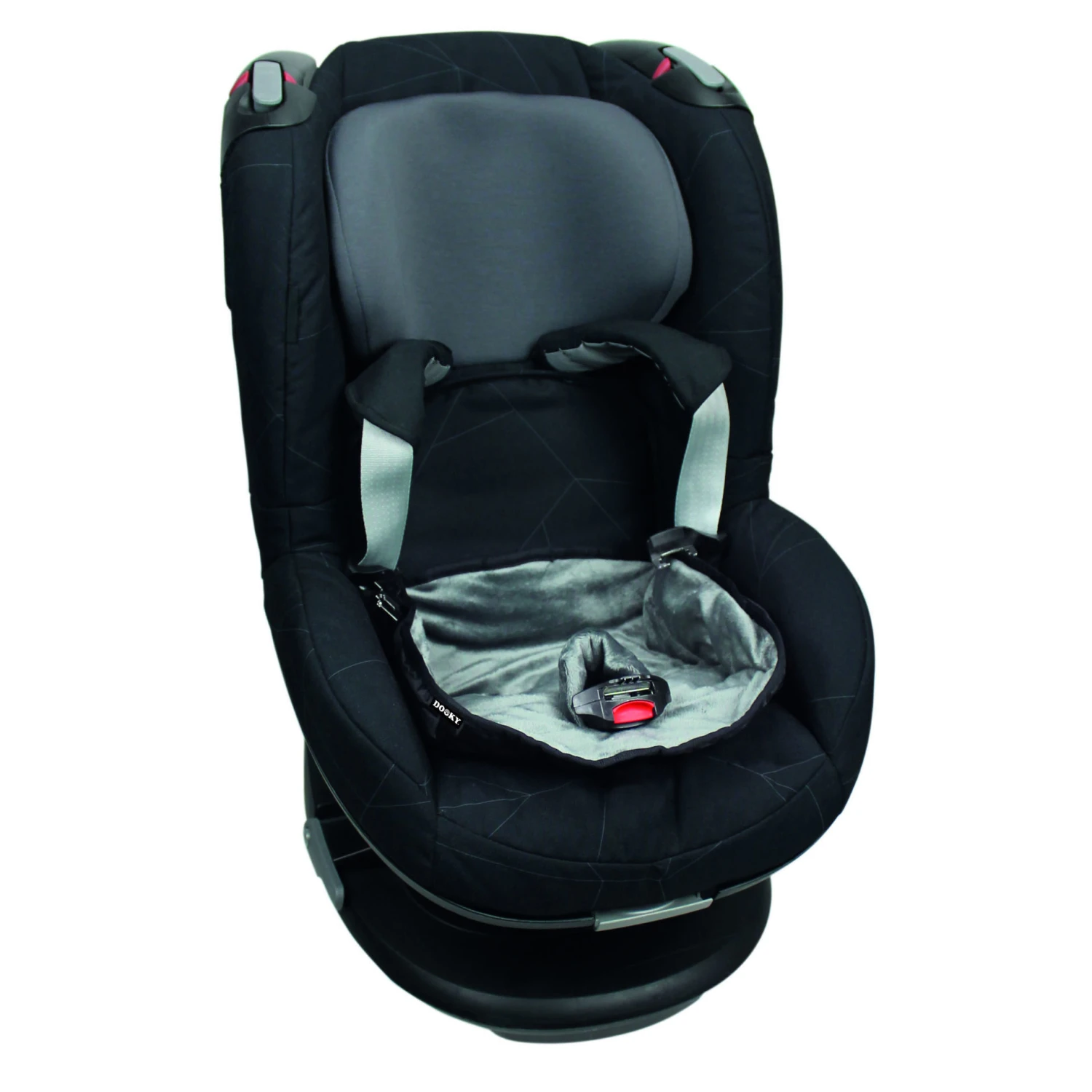 Coussin De Siège Auto Gris Foncé De Dooky 4 Coussin De Siège Auto Gris Foncé De Dooky – Image 4