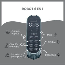 Pack Batch Cooking Nutribaby(+) & 3 Babybols 250mL Blanc De Babymoov 13 Pack Batch Cooking Nutribaby(+) & 3 Babybols 250mL Blanc De Babymoov -Bébé Produits Boutique 01174504 4