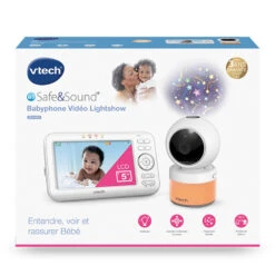 BM5463 Babyphone Video Lightshow Blanc De Vtech -Bébé Produits Boutique 01174905 4