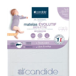 Matelas évolutif Bien-être Blanc De Candide 6 Matelas évolutif Bien-être Blanc De Candide -Bébé Produits Boutique 100644045 2