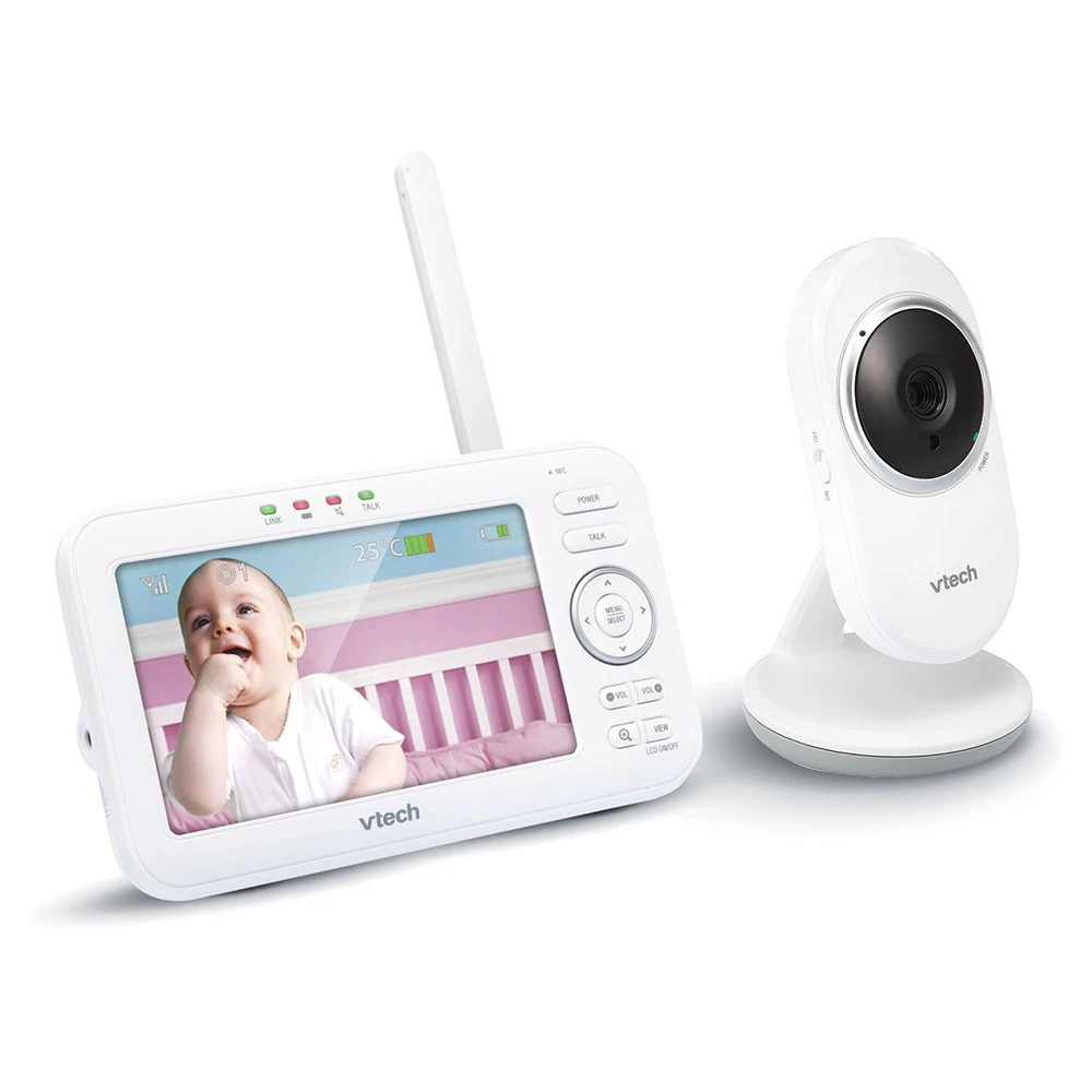 Babyphone Vidéo View Max BM5252 Blanc De Vtech 2 Babyphone Vidéo View Max BM5252 Blanc De Vtech – Image 2