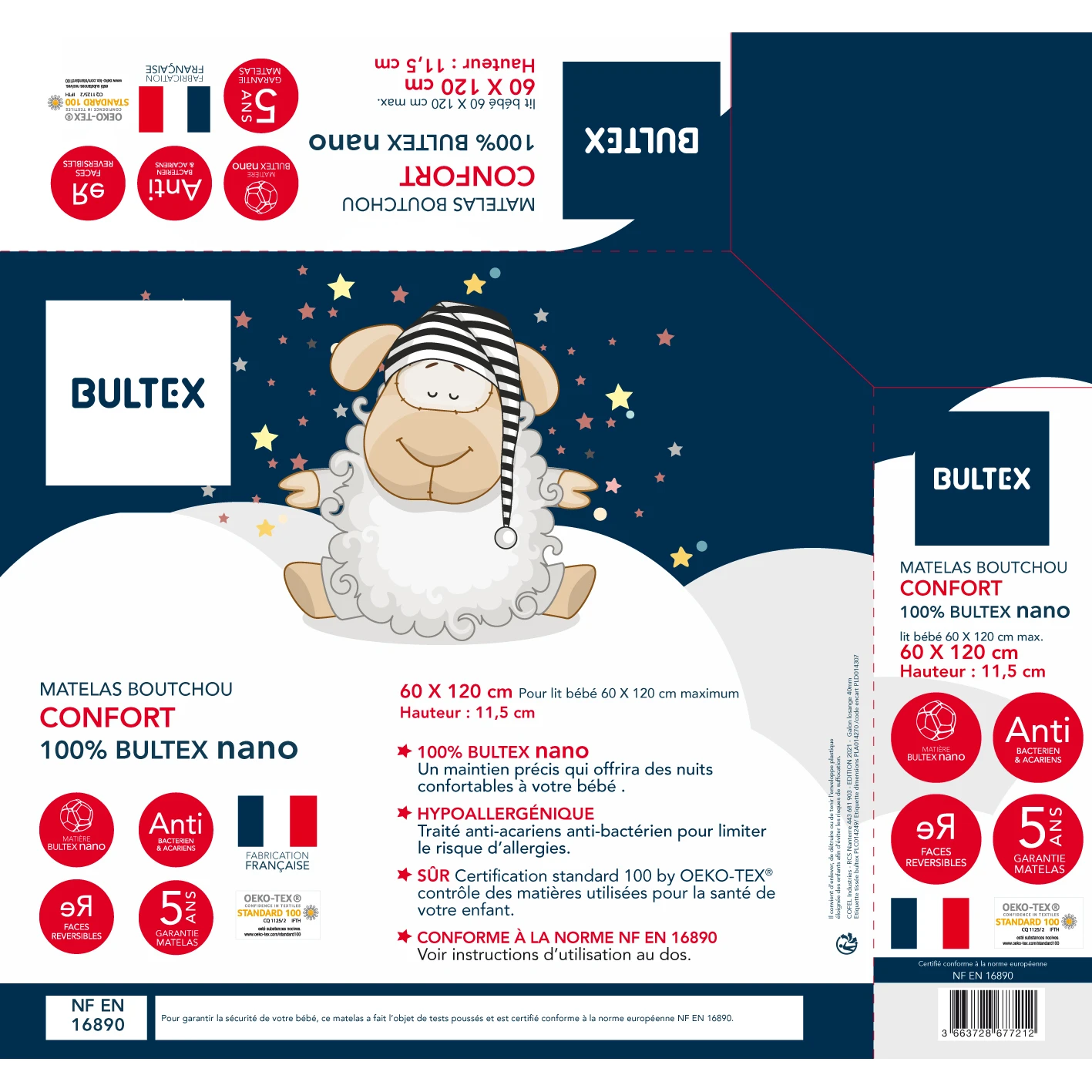 Matelas Boutchou Confort De BULTEX 2 Matelas Boutchou Confort De BULTEX – Image 2