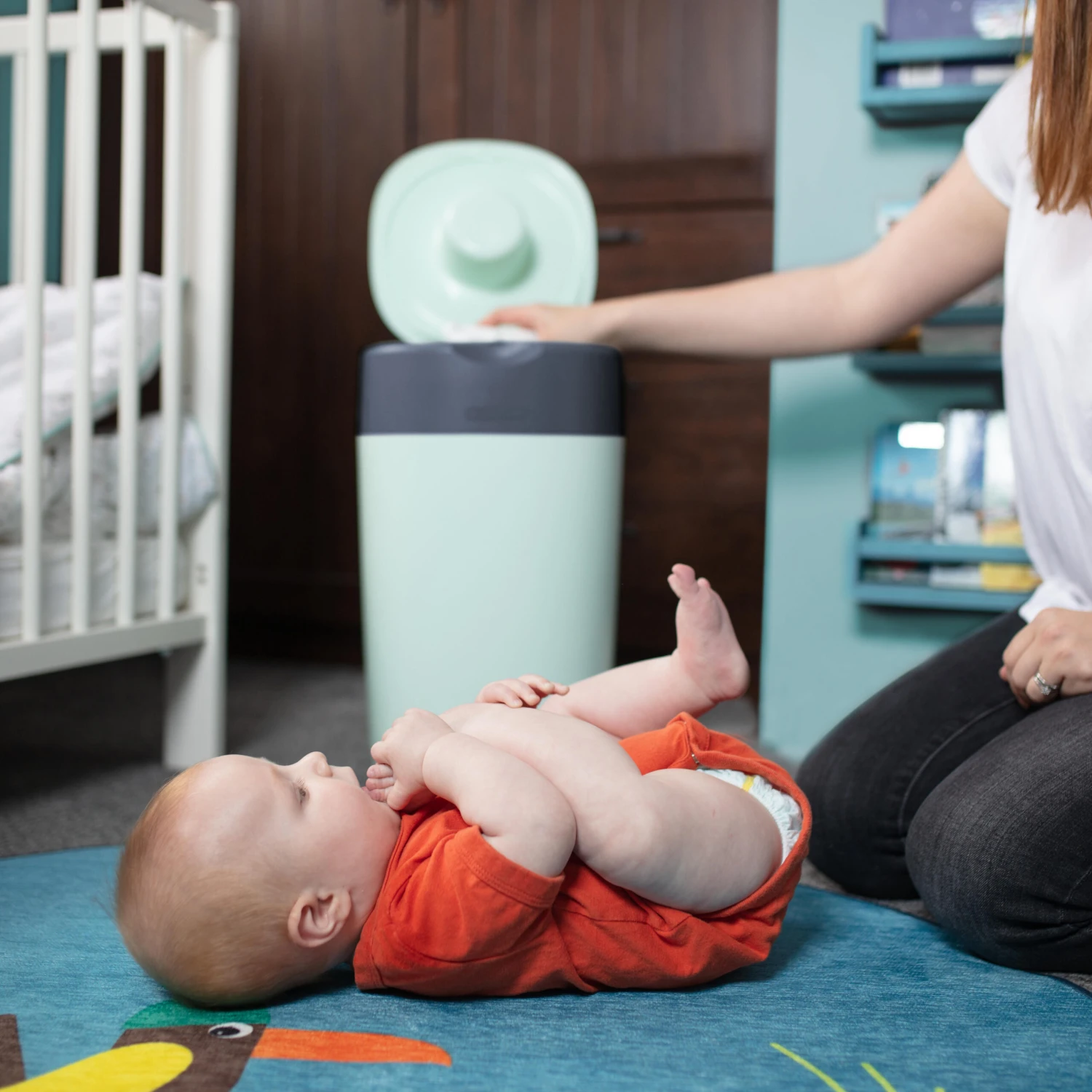 Poubelle à Couches Twist & Click Bleu De Tommee Tippee 10 Poubelle à Couches Twist & Click Bleu De Tommee Tippee – Image 10