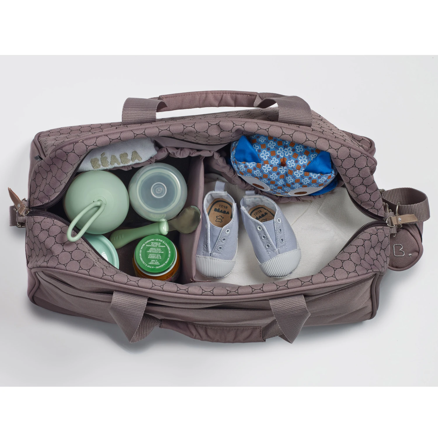 Beaba Sac à Langer Genève Noir / Gris De Béaba 2 Beaba Sac à Langer Genève Noir / Gris De Béaba – Image 2