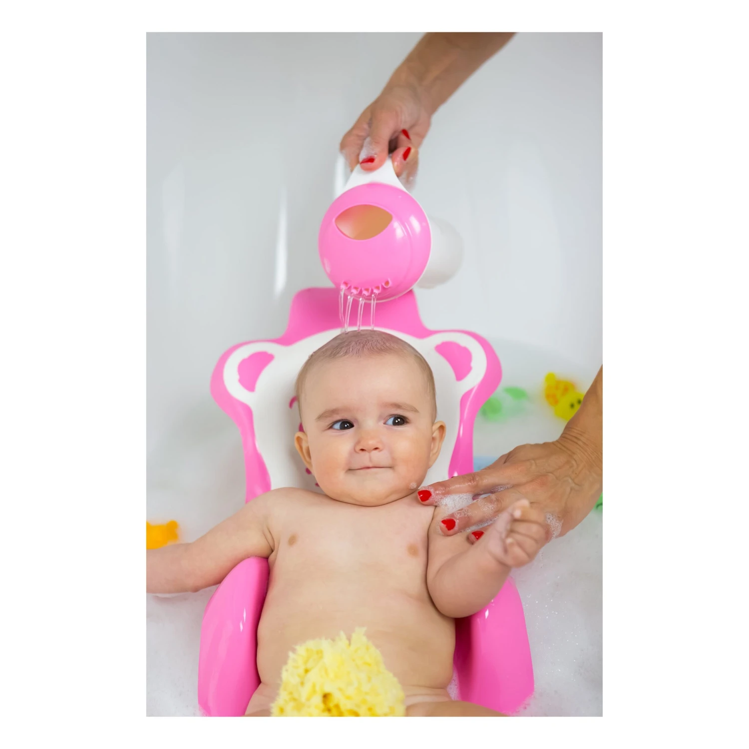 Transat De Bain Buddy Blanc De OK Baby 8 Transat De Bain Buddy Blanc De OK Baby – Image 8