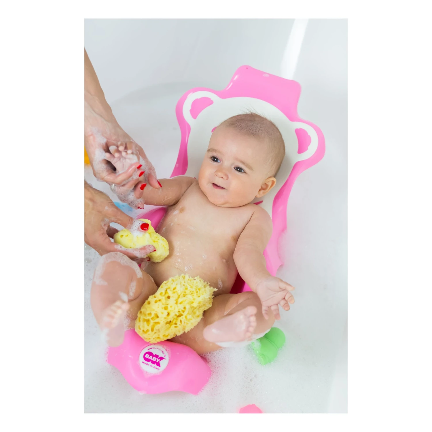 Transat De Bain Buddy Blanc De OK Baby 9 Transat De Bain Buddy Blanc De OK Baby – Image 9