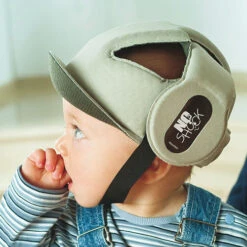 Casque No Shock Beige De OK Baby 11 Casque No Shock Beige De OK Baby -Bébé Produits Boutique 21879283 2