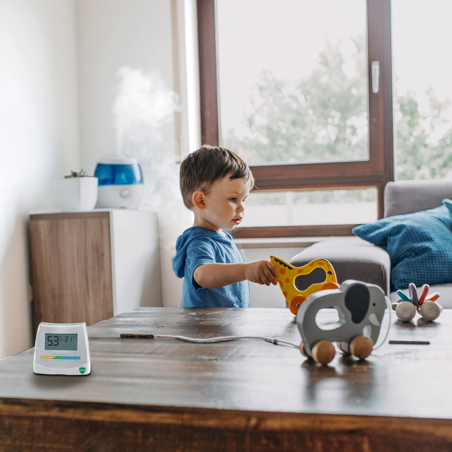 Vicks® Hygromètre Et Thermomètre 2 En 1 De Vicks 2 Vicks® Hygromètre Et Thermomètre 2 En 1 De Vicks – Image 2