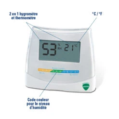 Vicks® Hygromètre Et Thermomètre 2 En 1 De Vicks 9 Vicks® Hygromètre Et Thermomètre 2 En 1 De Vicks -Bébé Produits Boutique 27496917 3