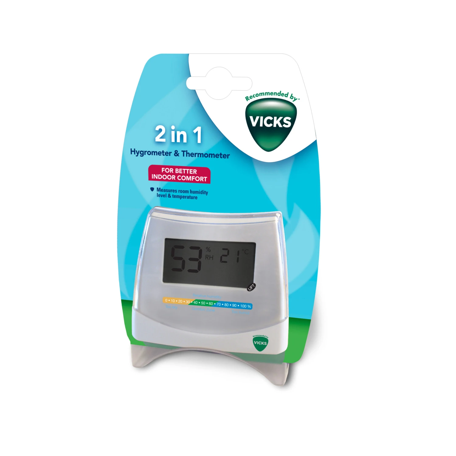 Vicks® Hygromètre Et Thermomètre 2 En 1 De Vicks 6 Vicks® Hygromètre Et Thermomètre 2 En 1 De Vicks – Image 6