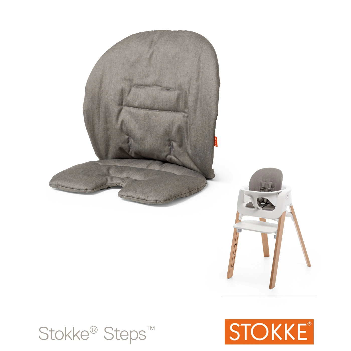 Coussin Steps™ Vert Sauge De Stokke® 3 Coussin Steps™ Vert Sauge De Stokke® – Image 3